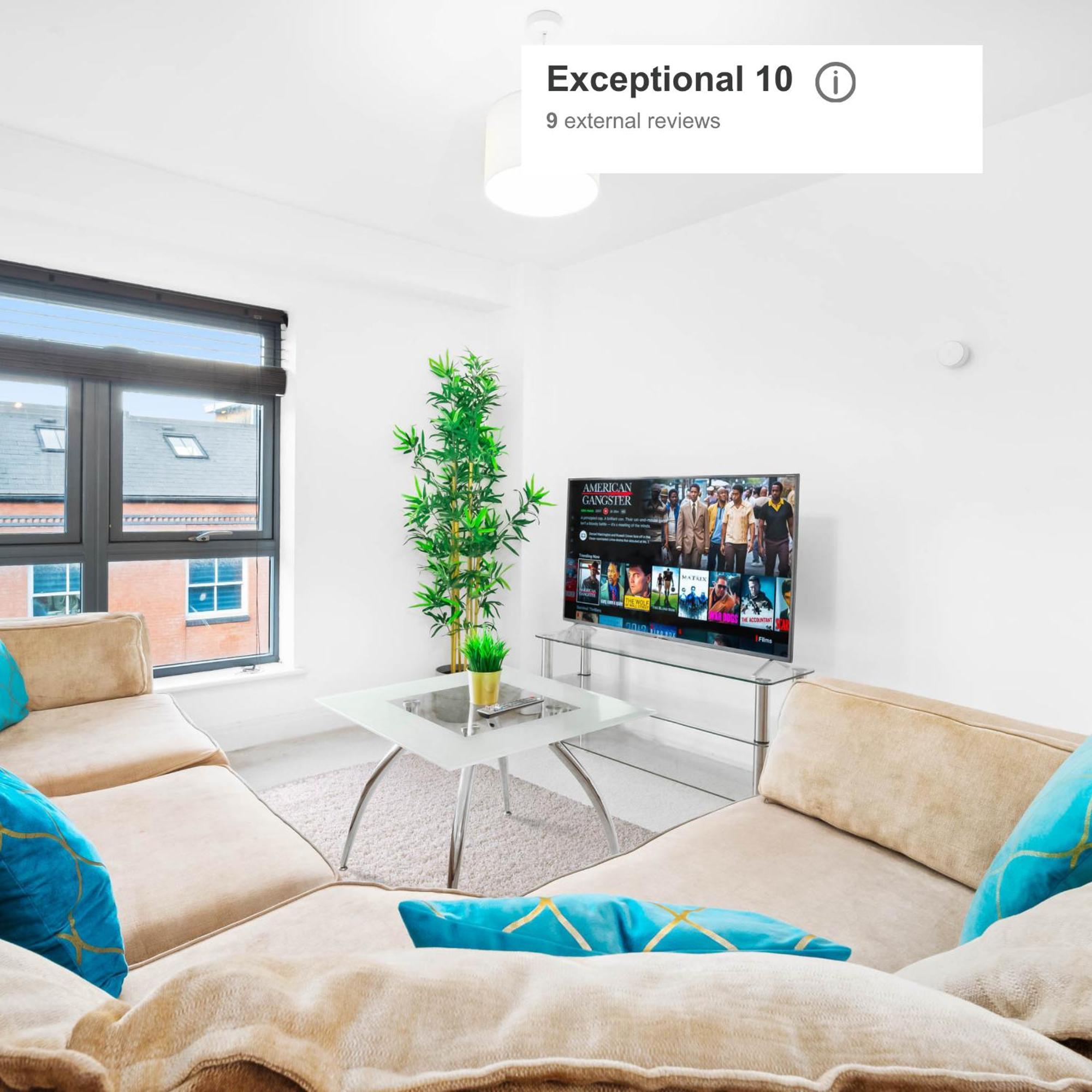 Birmingham City Centre Apartment - Wifi - Netflix - Top Rated - 59L Exterior photo